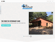Tablet Screenshot of eldoradoanimalhospital.net